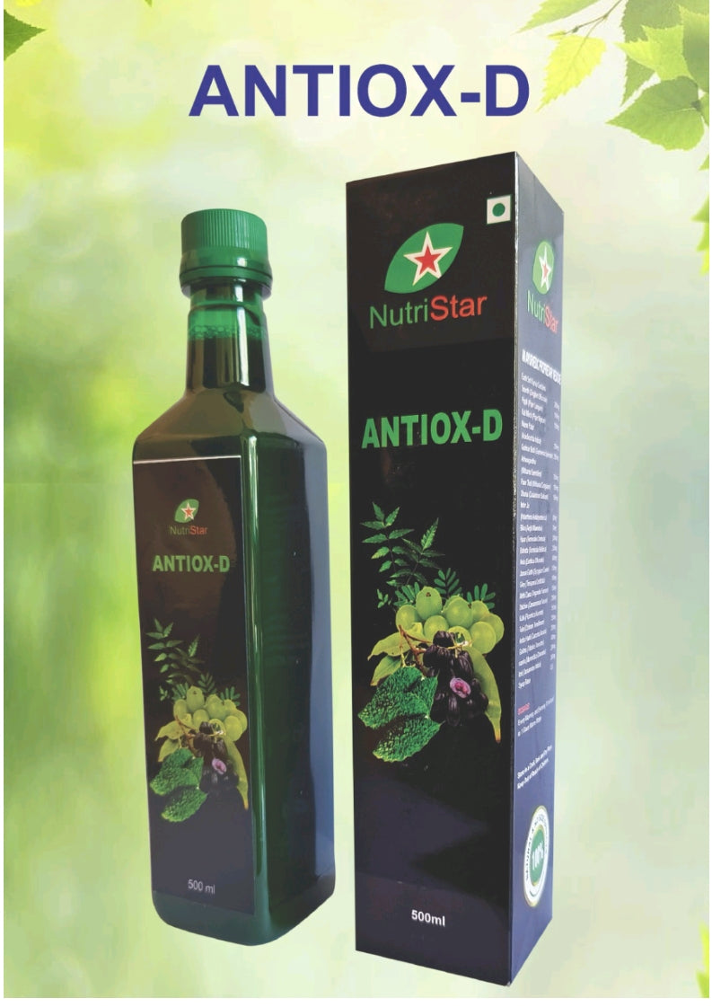 Nutristar ANTIOX-D (500ML) : Support Healthy Blood Sugar Naturally
