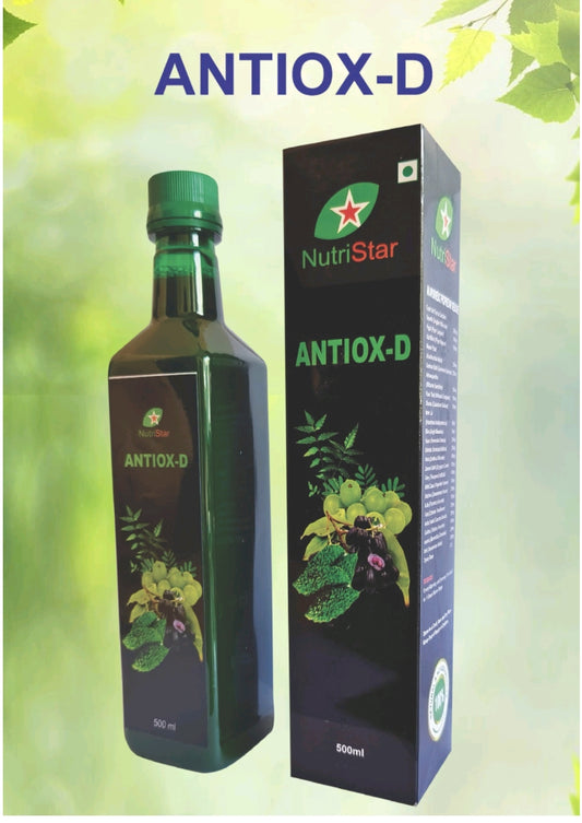 Nutristar ANTIOX-D (500ML) : Support Healthy Blood Sugar Naturally