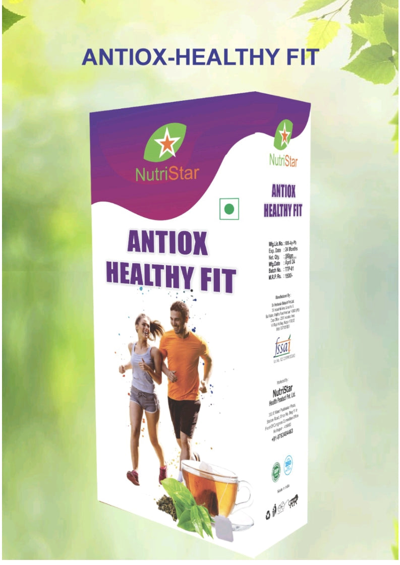 Nutristar ANTIOX Healthy Fit (180G): Herbal Formula for Weight Loss and Wellness