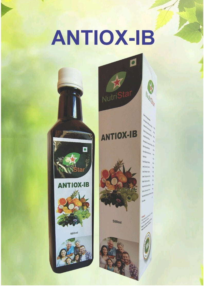 Nutristar ANTIOX-IB Immunity Booster (500ML): Natural Energy and Vitality